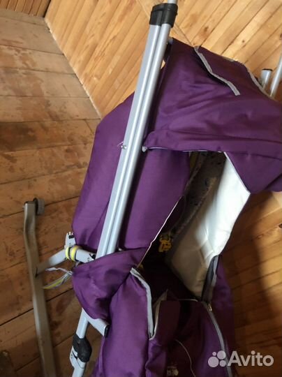 Детские зимние санки коляска фирмы Ника