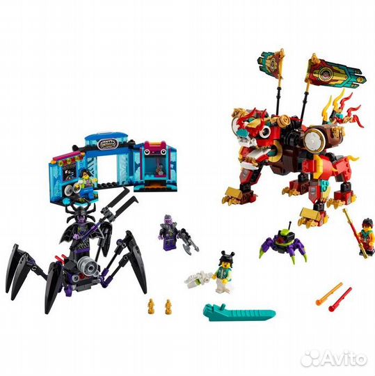 Конструктор Лев-защитник Манки Кида Monkie Kid 802