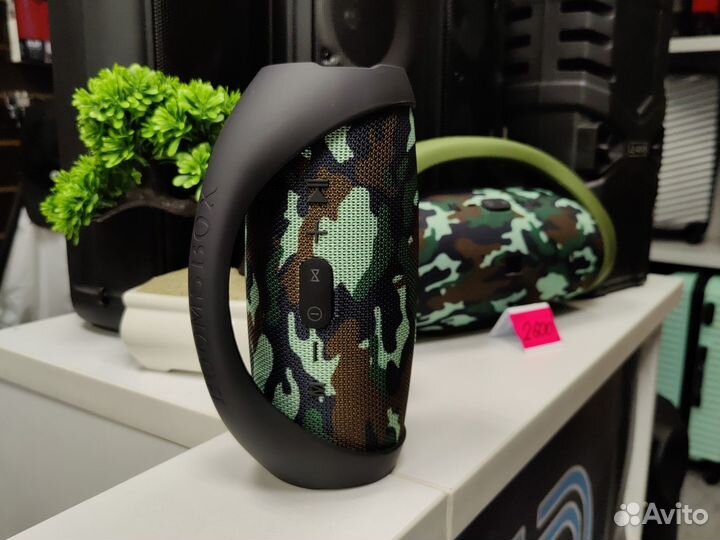 Колонка портативная Boombox mini хаки