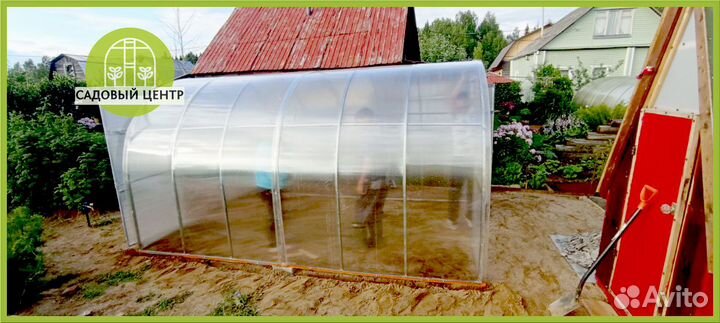 Теплица арка из поликарбоната