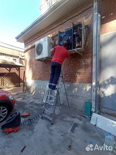 Обслуживание любых сплит систем,чистка,заправка