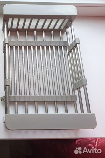 Коландер (корзина для мойки) раздвижной новый