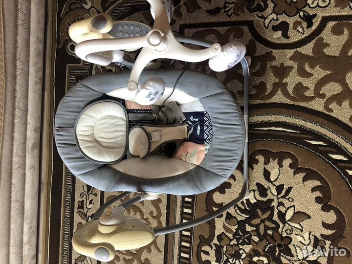 Детские качели шезлонг