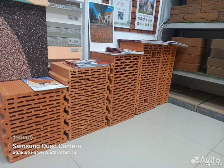 Керамический блок разных размеров