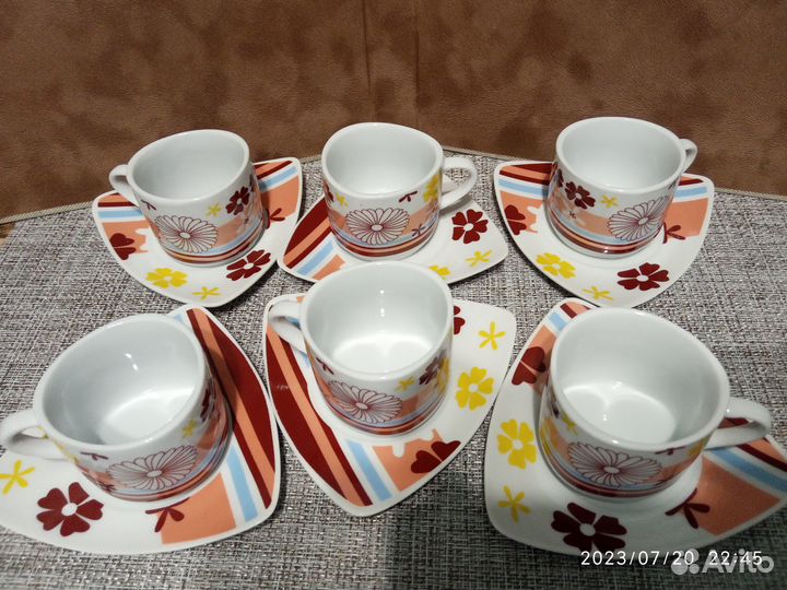 Кофейный сервиз, 80-90 гг