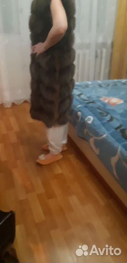 Жилетка меховая женская 44 46 размер