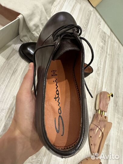 Santoni оригинал 42,5/8,5