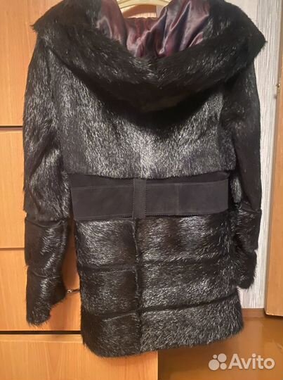 Шуба из нутрии