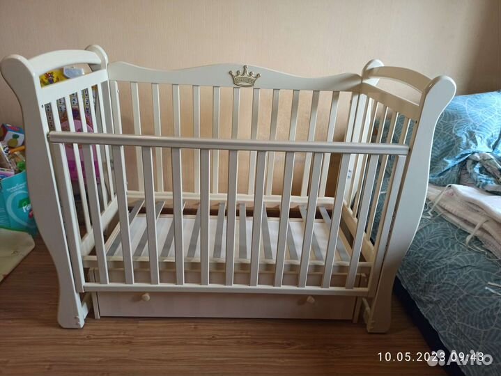 Кровать детская кедр viola-1