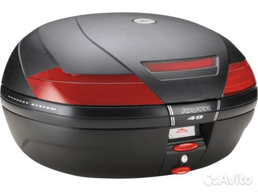 Кофр kappa Monokey K49N 49 л., черный