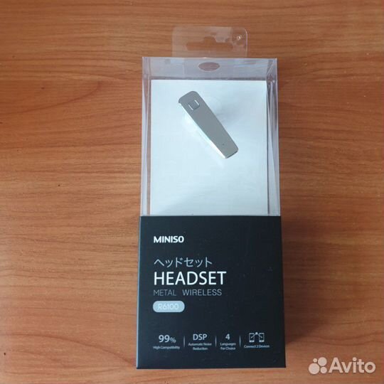 Miniso headset hans free R6100 хэндсфри