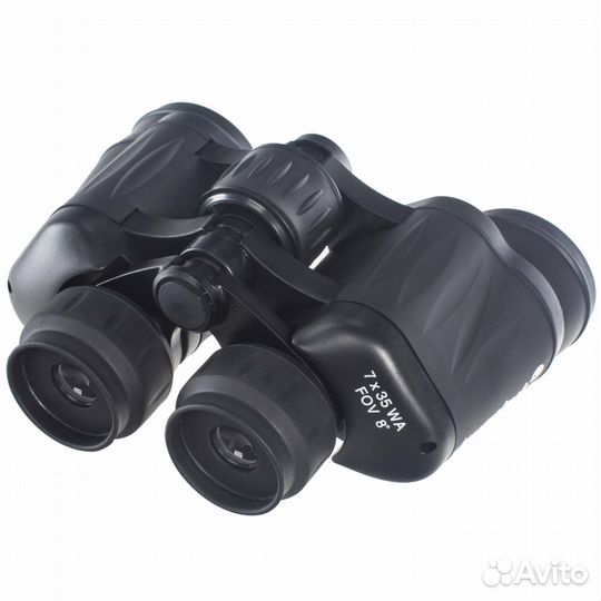 Новый Бинокль Levenhuk Atom 7x35 с чехлом