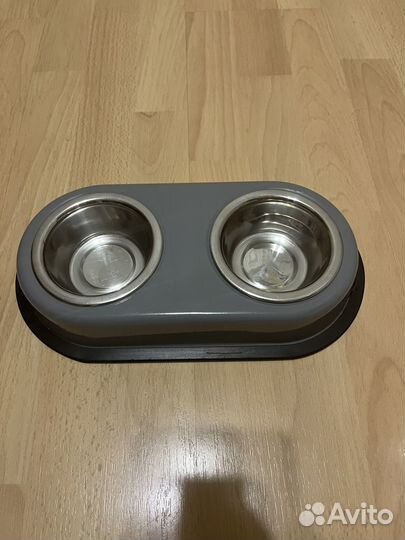 Миска для животных двойная triol