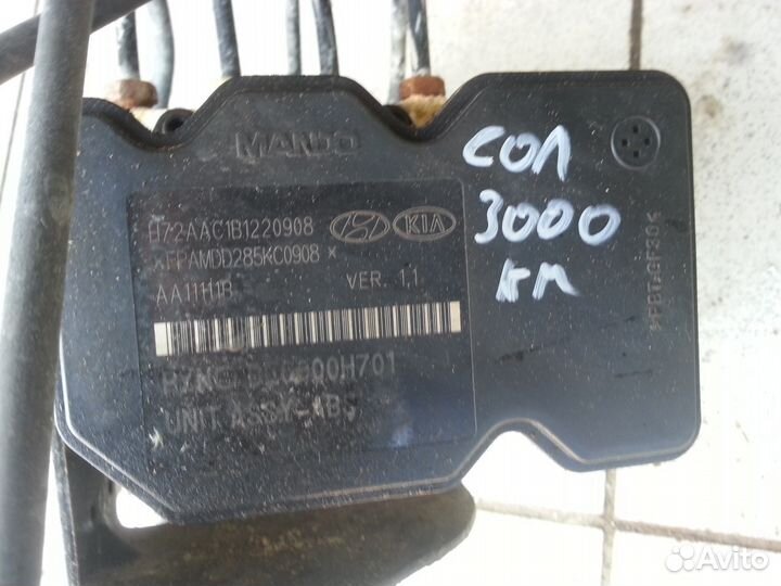 ABS Hyundai Solaris, Kia Rio 3