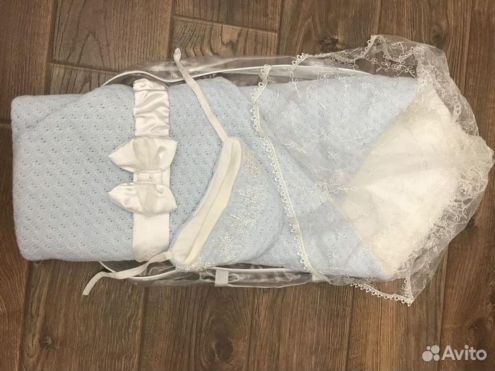 Конверт одеяло на выписку зима