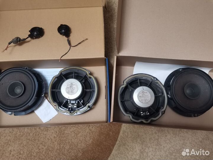 Штатные динамики фольксваген поло