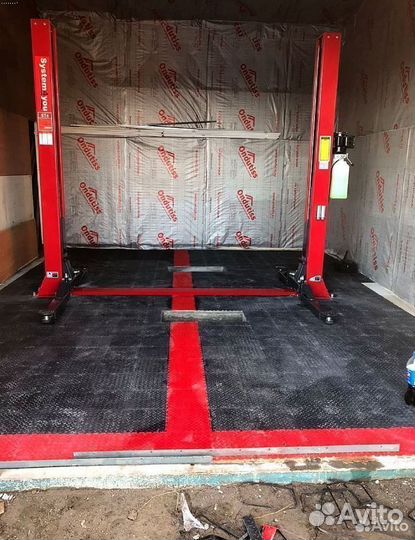 Модульные полы для гаража