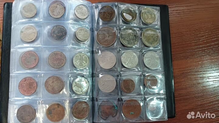 Альбом с монетами СССР
