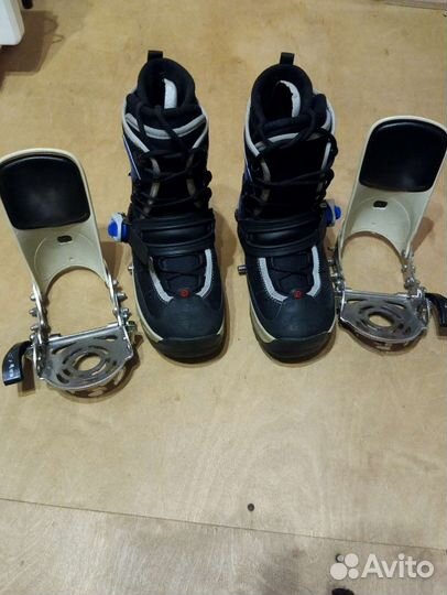 Ботинки и крепления для соуборда,сноубордические