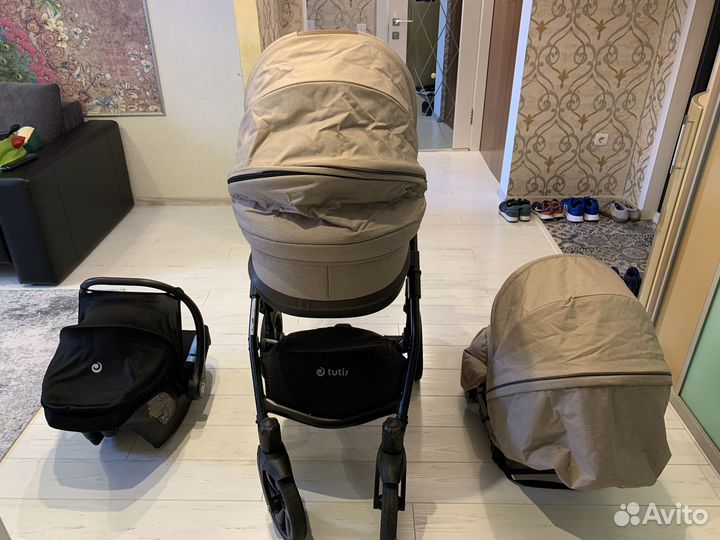 Коляска 3 в 1 Tutis Mimi Style
