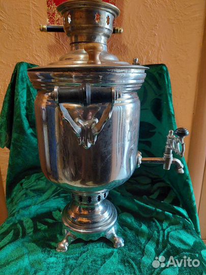 Старинные самовары на углях на 4.5 литра