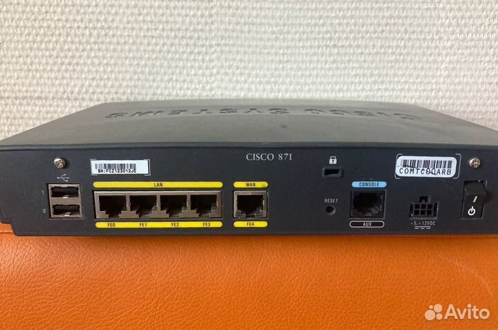 Маршрутизатор Cisco 871