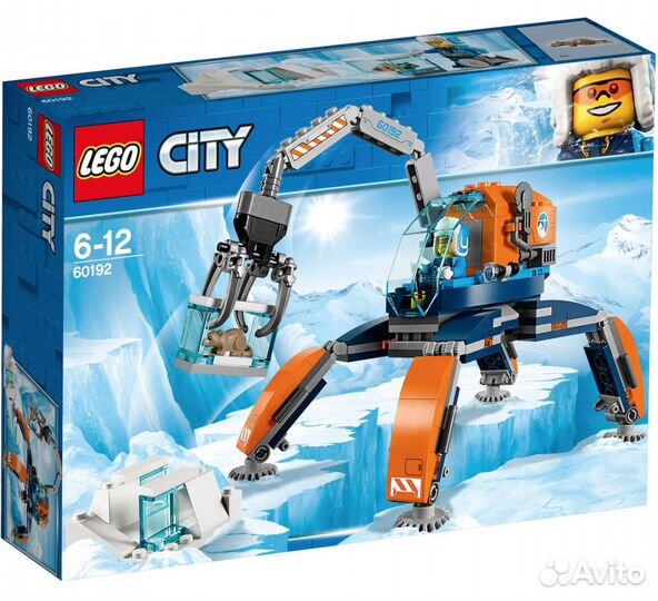 Lego city Арктический вездеход 60192