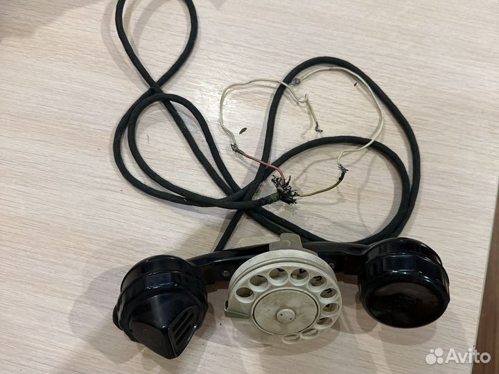 Трубка к рации СССР. Телефонный тестер