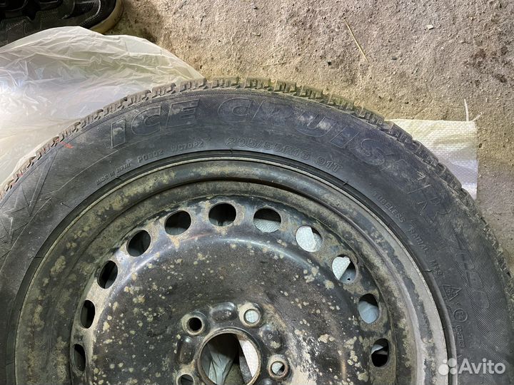 Колеса зимние на Ford Focus 2 рест