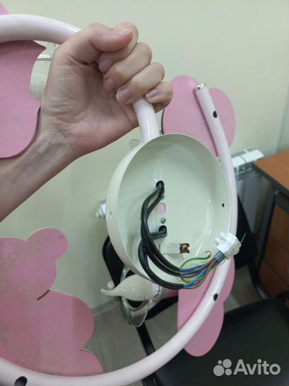 Люстра потолочная бу