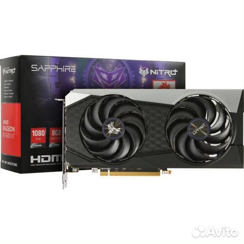 Видеокарта Sapphire AMD Radeon RX 6600 XT nitro+