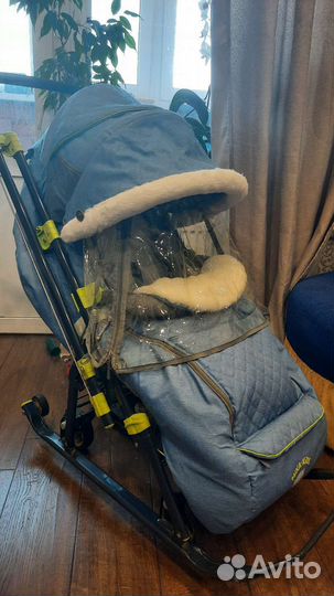 Санки коляска ника 7 3