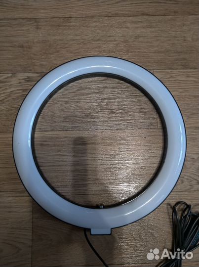 LED лампа для съемок круглая