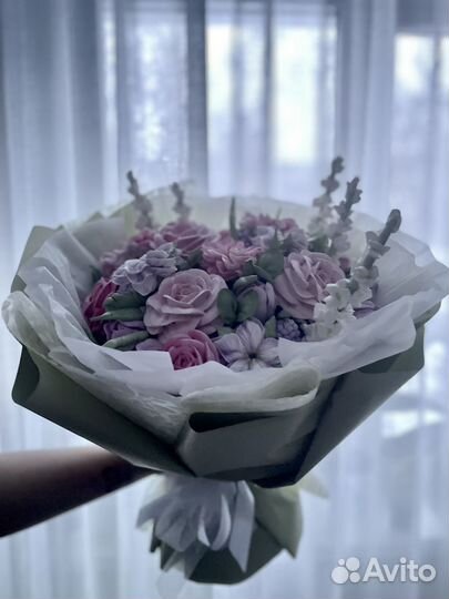 Букет из зефира