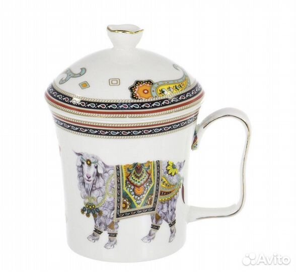 Чашка с крышкой 250мл