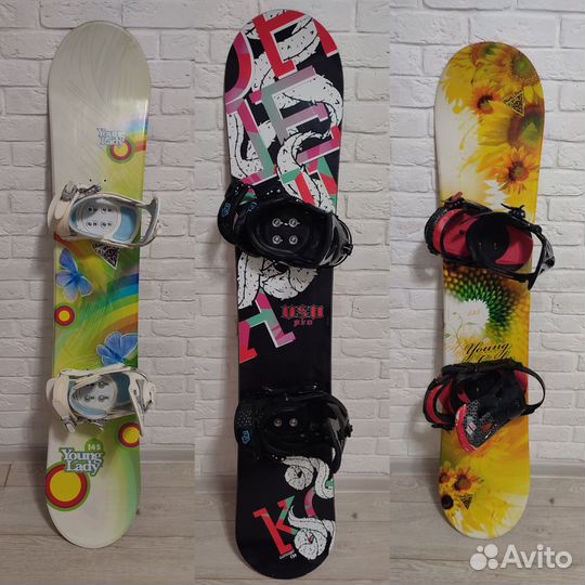 Сноуборд комплект разные