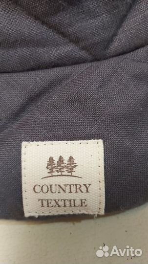 Панама от Country textile серая и голубая