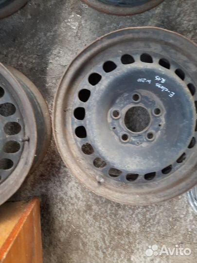 Штампованные диски mercedes е-class w210