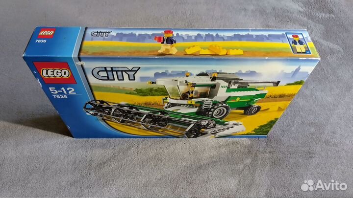 Lego City 7636 Combine Harvester Комбайн новый