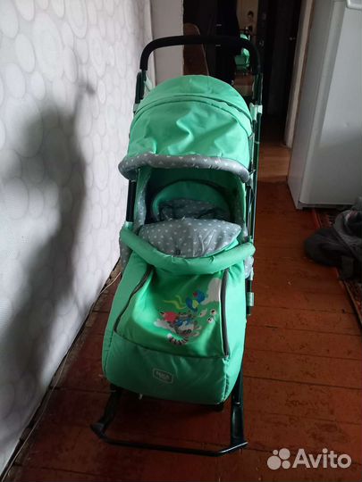 Коляска санки