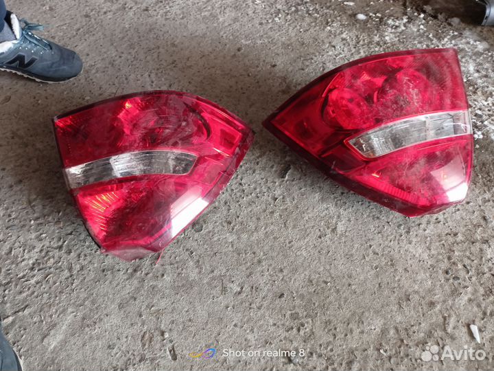 Заднии фонари Шевроле авео т 250