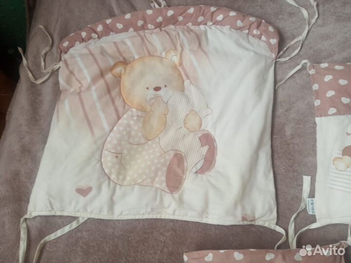 Бортики в детскую кроватку