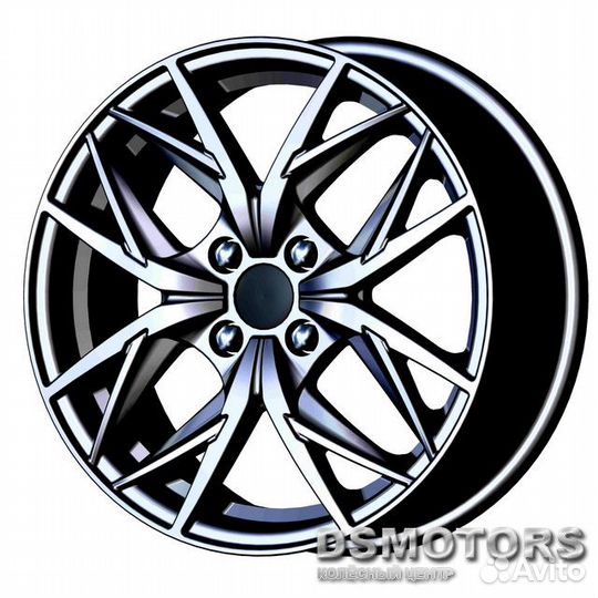 Диски Асти 6.5/16 4x100 ET41 d60.1 графит