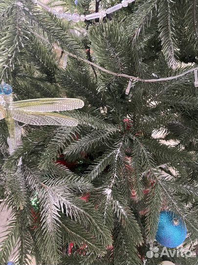 Ель искуственная литая 180 бу