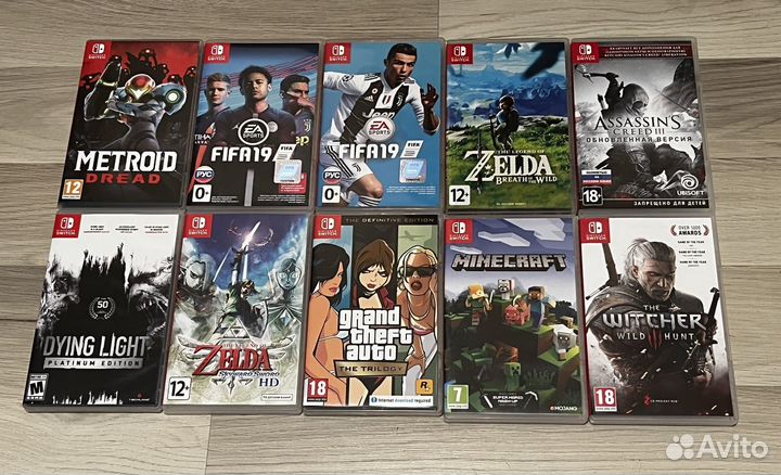 Игры для nintendo switch