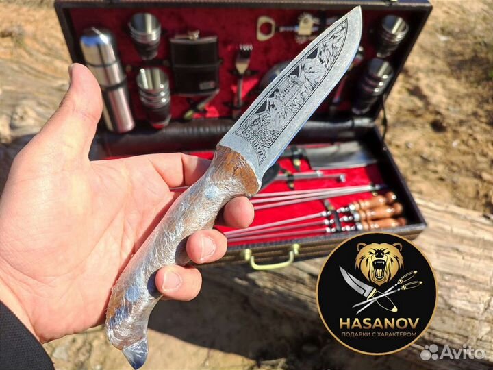 Шашлычный набор для пикника подарочный