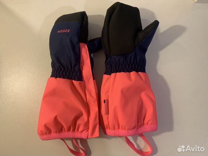 Варежки детские водонепроницаемые Decathlon, wedze