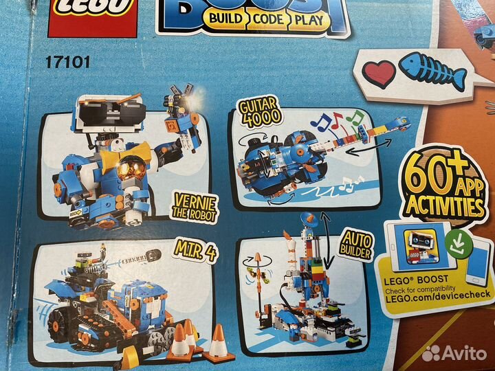 Lego boost 17101 + Лего Trains 60197