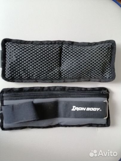 Утяжелители ironbody 1 кг 2 шт
