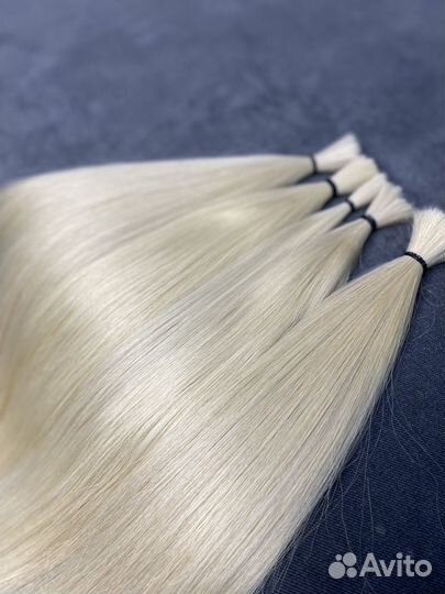 Загущение волос блонд